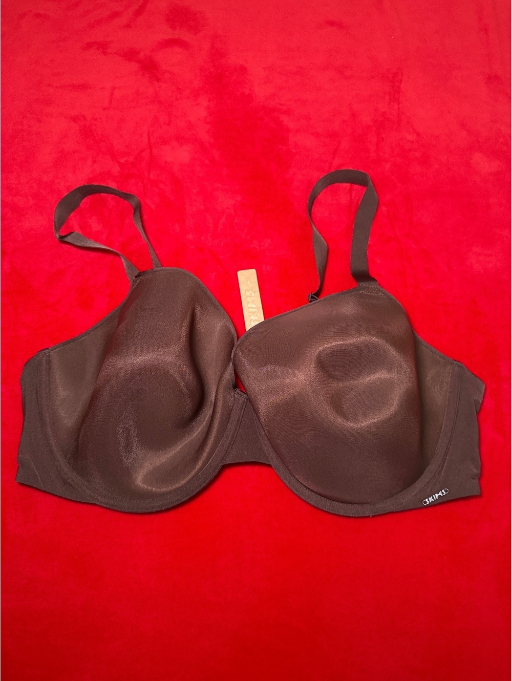 Skims Weightless Demi Bra Color Cocoa Size 44DD
